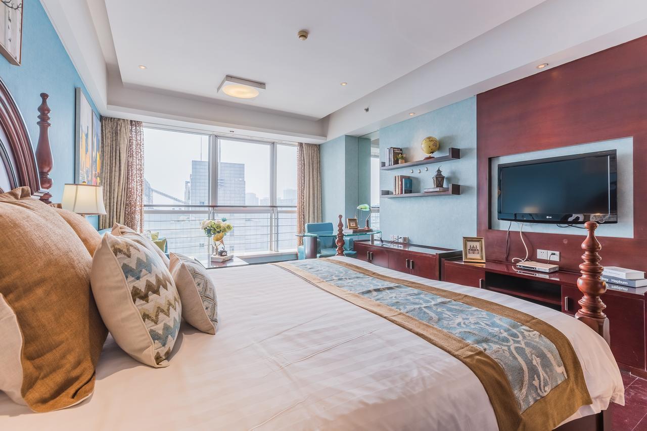 Binjiang Starlight Public Pavilion Hotel Apartment Hangzhou Exterior foto