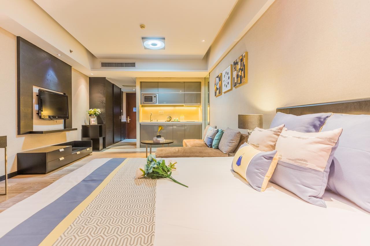 Binjiang Starlight Public Pavilion Hotel Apartment Hangzhou Exterior foto