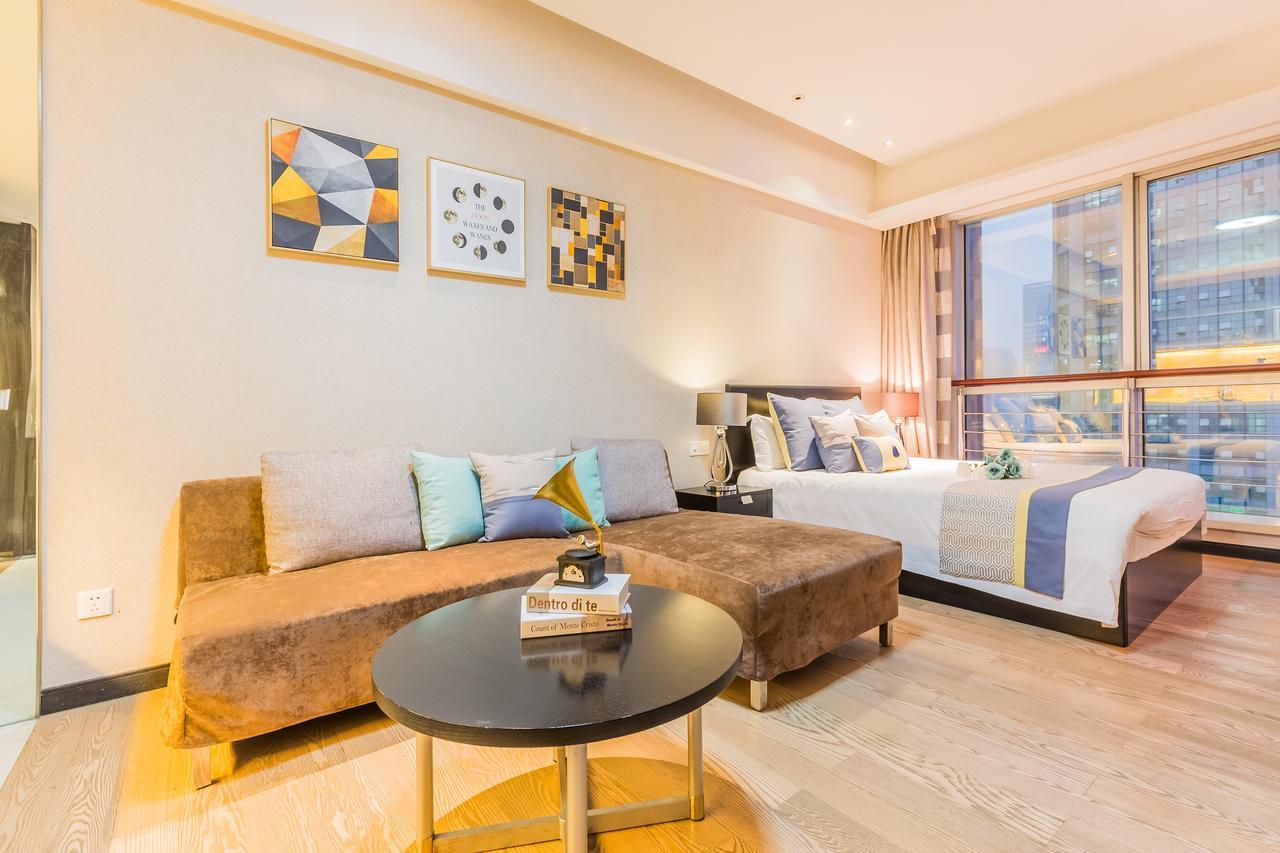 Binjiang Starlight Public Pavilion Hotel Apartment Hangzhou Exterior foto