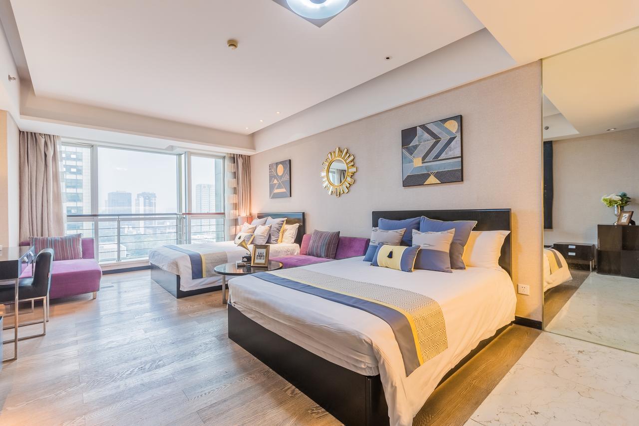 Binjiang Starlight Public Pavilion Hotel Apartment Hangzhou Exterior foto