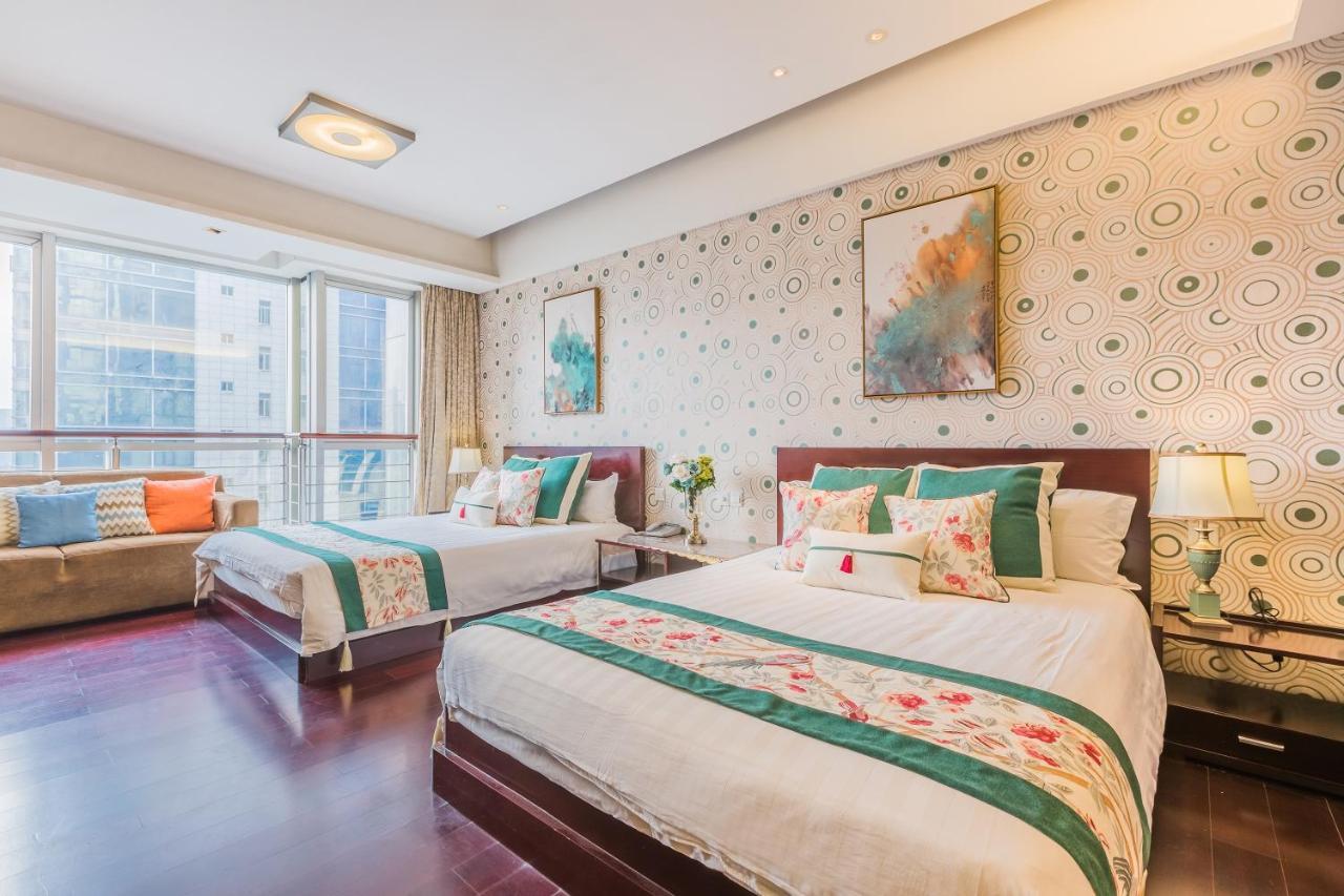 Binjiang Starlight Public Pavilion Hotel Apartment Hangzhou Exterior foto