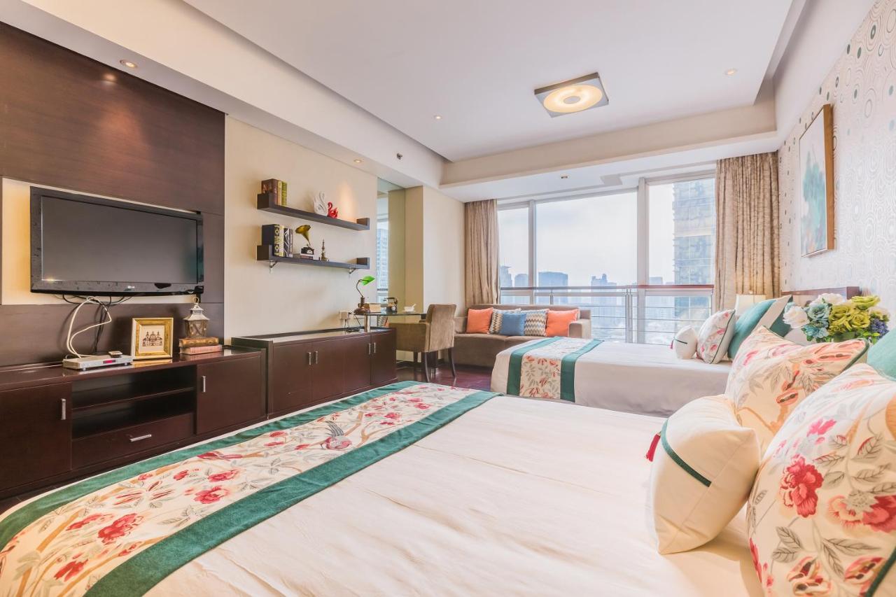 Binjiang Starlight Public Pavilion Hotel Apartment Hangzhou Exterior foto