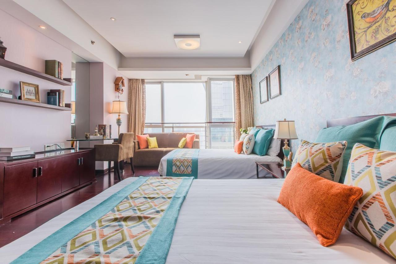 Binjiang Starlight Public Pavilion Hotel Apartment Hangzhou Exterior foto